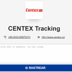 rastrear pela Centex