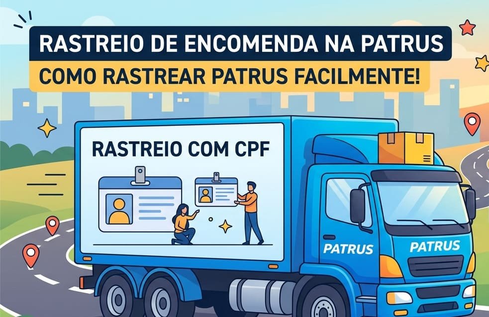 Rastreio de encomenda na Patrus
